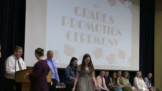 Hanson Middle School 8th Grade Move Up Ceremony  June 13th 2024 [upl. by Aetnahc158]