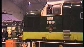 Class 55 Deltic D9000 Royal Scots Grey Departing The National Railway Museum York 2nd January 1997 [upl. by Kent212]