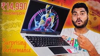 Thomson Intel Celeron N4020 Budget Laptop for Students  Pros and Cons  Unboxing amp Review  ₹14990 [upl. by Rehpotsihc]