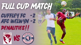 Full Match Herts Centenary Cup  Cuffley FC Vs AFC Welwyn [upl. by Asirret]