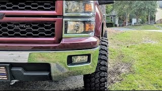 How to install 2quot wheel spacers 2014 Silverado [upl. by Inahc]