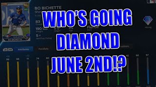 MLB The Show 23 Whos Going Diamond Roster Update Predictions June 2 Diamond Dynasty [upl. by Annawt928]