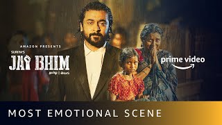 Suriyas Most Emotional Scene  Jai Bhim  Amazon Prime Video shorts [upl. by Clarissa]