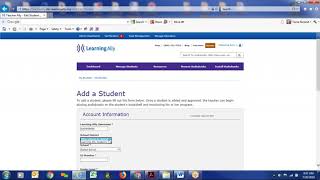 Adding Students in Learning Ally [upl. by Assiluy]