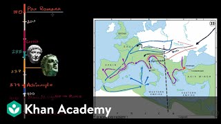 Fall of the Roman Empire  World History  Khan Academy [upl. by Addi207]