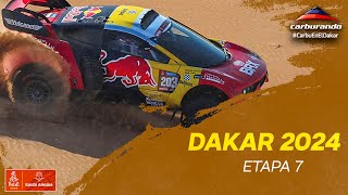 Dakar 2024  Resumen de la etapa 7 RiadAl Dawadimi [upl. by Drofhsa]