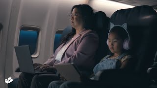 WestJet  Where your story takes off  Vacation Mom [upl. by Rabiah511]