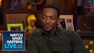 Anthony Mackie Reveals Avengers CoStar Chris Hemsworth Is A Lightweight  WWHL [upl. by Finegan969]