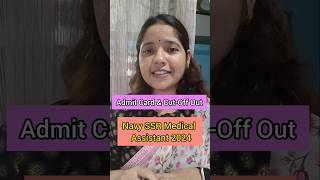 Indian Navy SSR Medical Assistant Admit Card amp Cutoff 2024 [upl. by Hedvig]