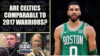 John Hollinger Says Celtics are In Class with Warriors of 2017  THE ODD COUPLE [upl. by Nithsa]