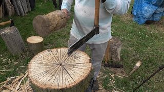 Making Roof Shingles With Hand Tools [upl. by Dore]