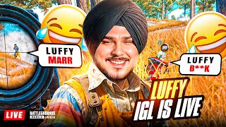 LUFFY IGL IS LIVE 😂  NON STOP RANK PUSH TO CONQUEROR [upl. by Herson]