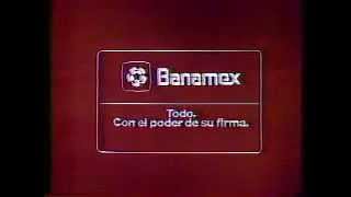 Comerciales mexicanos Banamex 1981 [upl. by Anaiek]