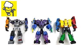 Transformers Combiner Force Ultra Bee Menasor Galvatronus Robots in Disguise Toysトランスフォーマー 變形金剛 [upl. by Thierry]