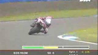 Ben Bostrom superpole Donington Park [upl. by Sungam891]