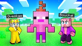 BOUCHAL vs OVESKAS  HÁDEJ co STAVÍM v Minecraftu [upl. by Eirene]