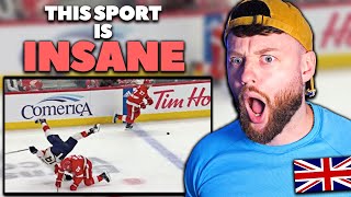 British Guy reacts to NHL BIGGEST HITS OF THE FIRST ROUND 2024 [upl. by Yerdna]