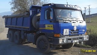 TATRA Terrno1  transport clay on construction site [upl. by Denae]