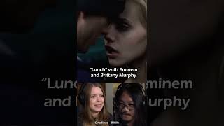 Lunch with Eminem amp Brittany Murphy moviereaction shorts 8mile [upl. by Leuqram]