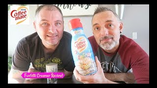 CoffeeMate NEW Funfetti Creamer Review [upl. by Ahsan370]