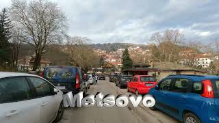 Driving in Greece from Metsovo to Ioannina [upl. by Thomson]