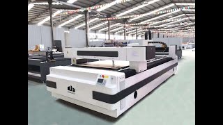 CO2 amp fiber dualuse laser cutting and engraving machine from LONGHUA [upl. by Enaols]