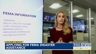 Applying for FEMA disaster assistance [upl. by Lehplar]