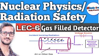 Gas Filled Detectors। Nuclear Detectors। Radiation Safety। Nuclear Physics Lec6। nuclearphysics [upl. by Lewison604]