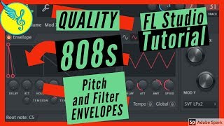 How To Make 808 STAND OUT  Envelopes  FL Studio Tutorial [upl. by Levy]