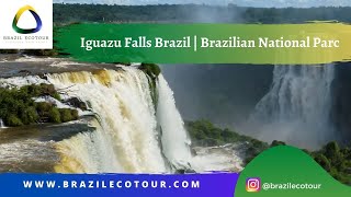 Iguazu Falls Brazil  Brazilian National Parc [upl. by Nasah416]