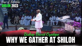 Bishop David Oyedepo Speaks on Why We Are Gathered At Shiloh 2023 [upl. by Ladew]