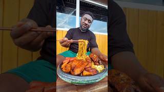 I Tried The Most Popular Street Food Spaghetti Joint in Lagos  Korede Spaghetti in Surulere [upl. by Cavanaugh]