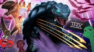 Godzilla Battle Line Gamera and Gyaos Meme Matches [upl. by Karmen354]