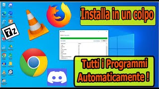 Come Installare tutti i programmi con 1 click contemporaneamente Tutorial Ninite [upl. by Rosenberger]