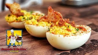 Deviled Eggs  Deviled Eggs with Bacon [upl. by Ymassej653]