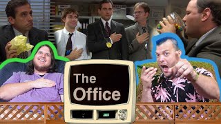 OFFICE OLYMPICS  Neighbors React to The Office S2E3  FIRST TIME REACTION [upl. by Soisanahta246]