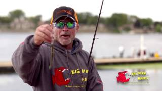 Jeff Kriet on Fishing the Big Bite Baits Coon Tail Worm [upl. by Caiaphas]