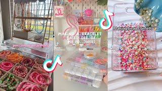 ✨🌸 Clay Bead Bracelet TikTok Compilation 🌸✨ 1  Bracelet Making TicToks [upl. by Chryste]