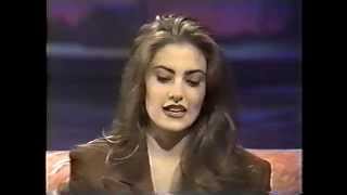 Mädchen Amick on Into the Night With Rick Dees [upl. by Bagger139]