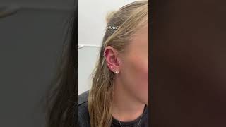 Don’t let your ears be forgotten ✨🫶 earstyling earpiercing earpiercings earpiercingideas [upl. by Arline]