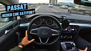 NEDEN ÇOK SATIYOR  PASSAT İLE BİR GÜN  VW PASSAT 15 TSİ 150 PS POV SÜRÜŞ [upl. by Ontine]