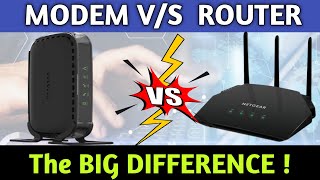 Modem kya hota hai  What is MODEM  Difference between modem and router modemkyahotahai [upl. by Tobe]