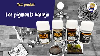 Je teste les pigments Vallejo  apprendre la peinture sur figurine [upl. by Seed968]