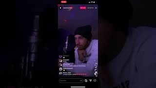 Lewis Hamilton playing his songs live on Instagram [upl. by Dazhehs]