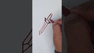 how to draw talwar trending drawing shortsviral viralvedio subscribe art easydrawing 😄 [upl. by Ulah]