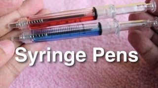 Syringe Pens [upl. by Mosra671]