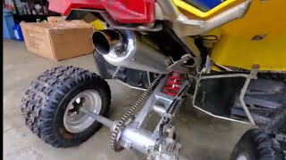 Ltr450 Curtis Sparks Exhaust RACE CORE SOUNDS AMAZING Excellent sound clips [upl. by Flynn240]