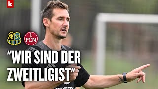 Klose warnt vor Saarbrücken quotWir wissen von den Ergebnissenquot  DFBPokal [upl. by Wait408]