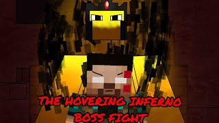 Minecraft The Hovering Inferno Boss Fight  Incendium Datapack 1171 [upl. by Aliuqa]