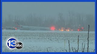 Plane slides off runway at Rochester airport passengers recall incident [upl. by Sundin123]